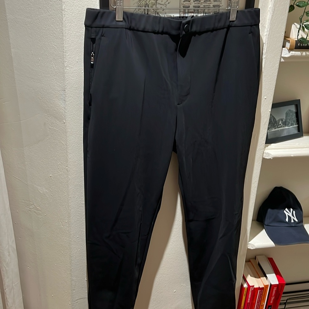 THEORY Black Terrance Joggers - Size L